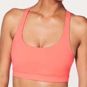 Lululemon Energy Bra Sz 6 Sunset